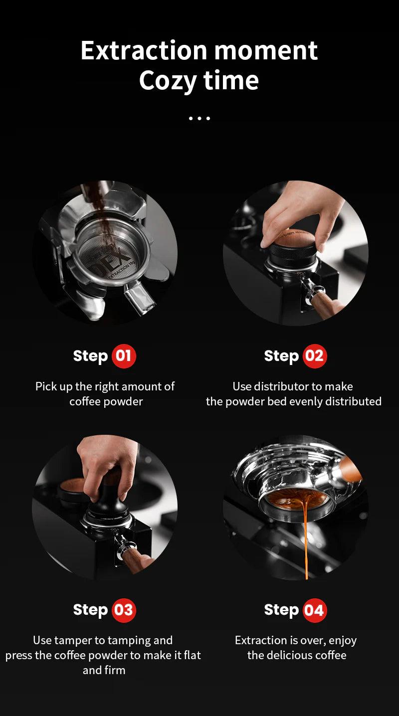 MHW-3BOMBER FLASH TAMPER 30LBS CONSTANT PRESSURE ESPRESSO TAMPER 2.0 SOUND FEEDBACK