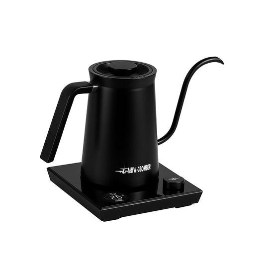 MHW-3BOMBER ASSASSIN GOOSENECK ELECTRIC KETTLE - BLACK