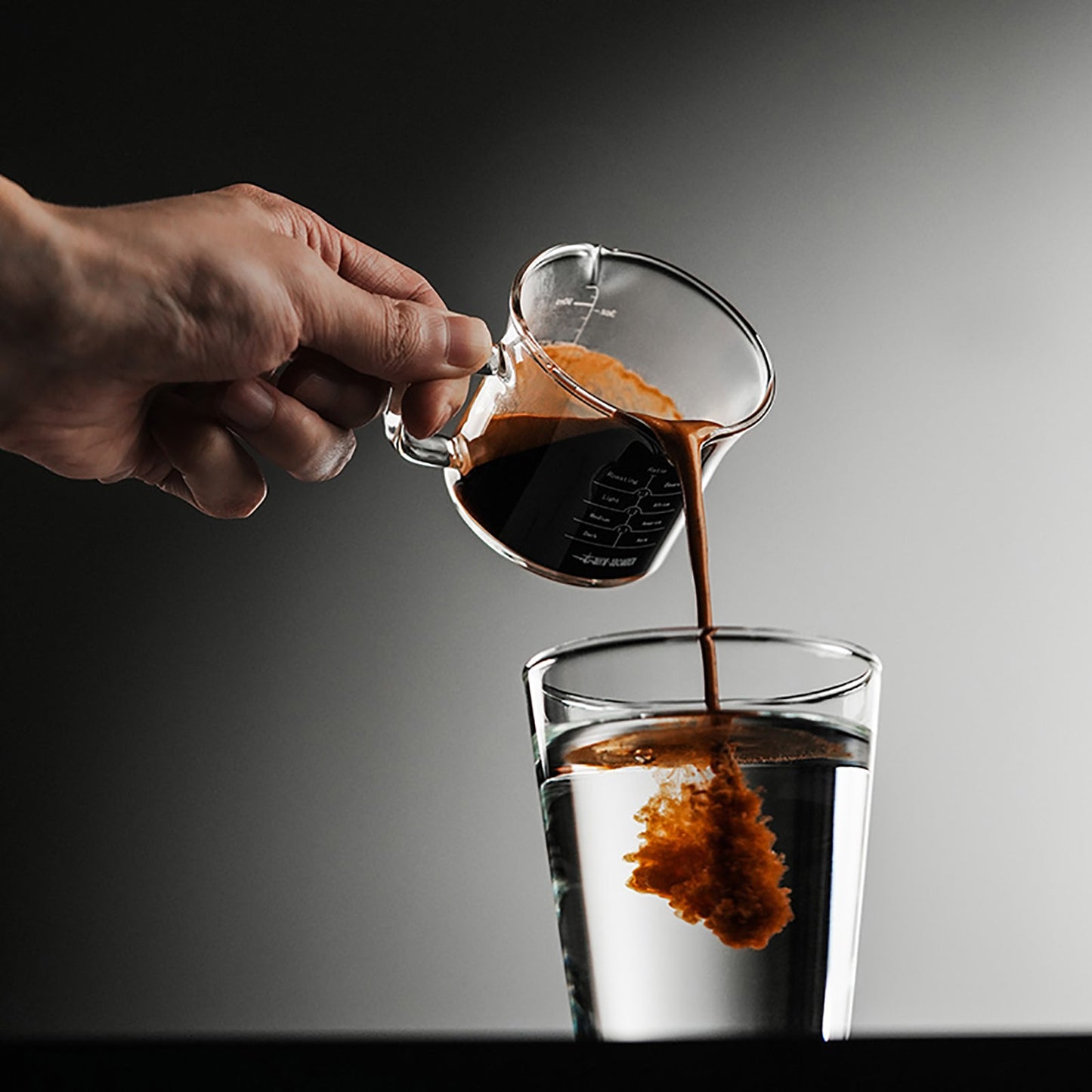 MHW-3BOMBER GLASS MEASURING CUP TRANSPARENT 120ML