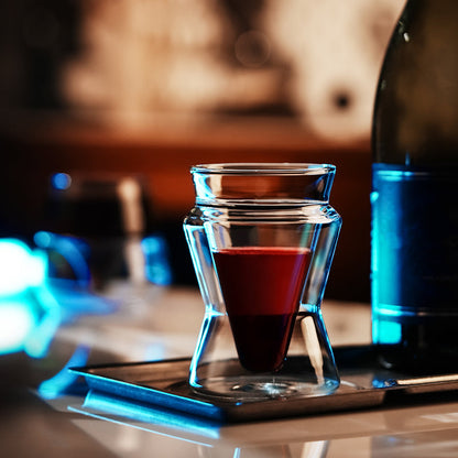 MHW-3BOMBER DW SERIES GLASS CUP TRANSPARENT