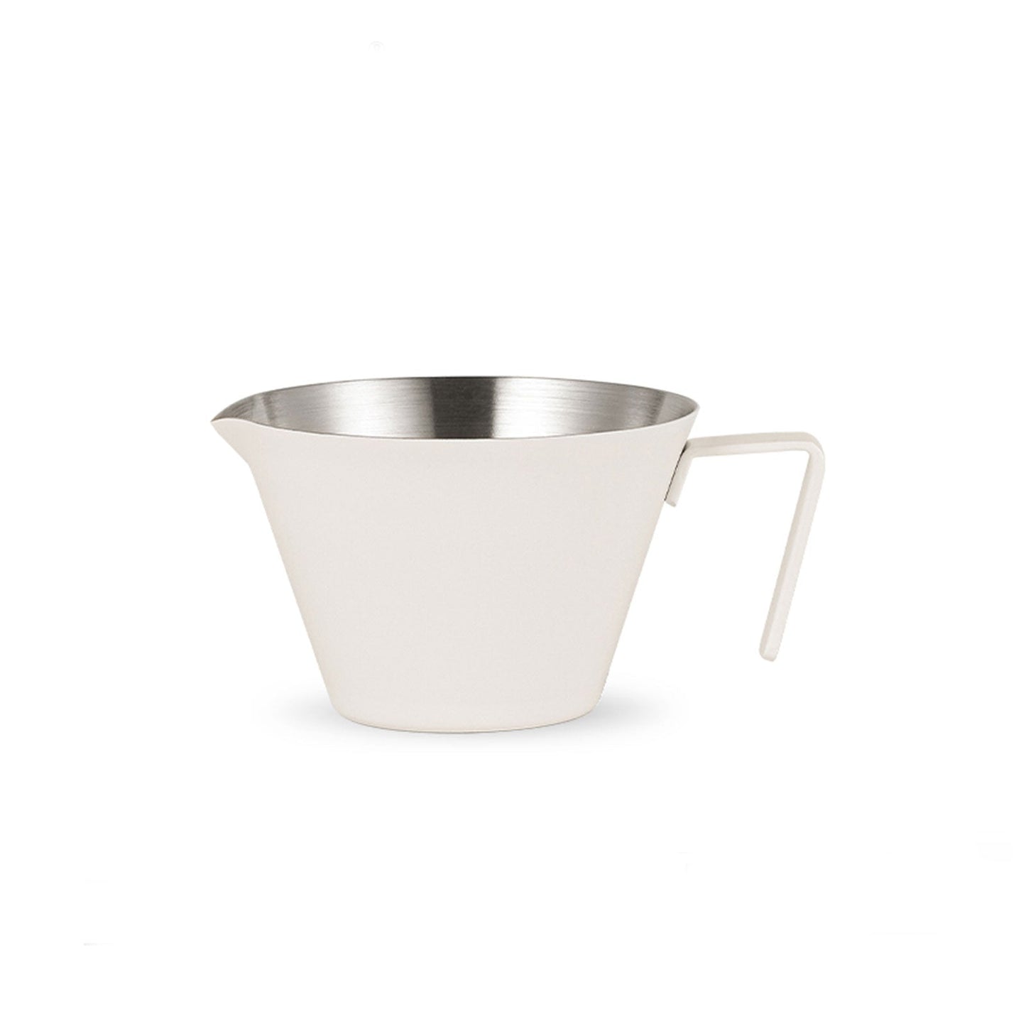 MHW-3BOMBER ESPRESSO STAINLESS STEEL MEASURING CUP SINGLE SPOUT - 100ml