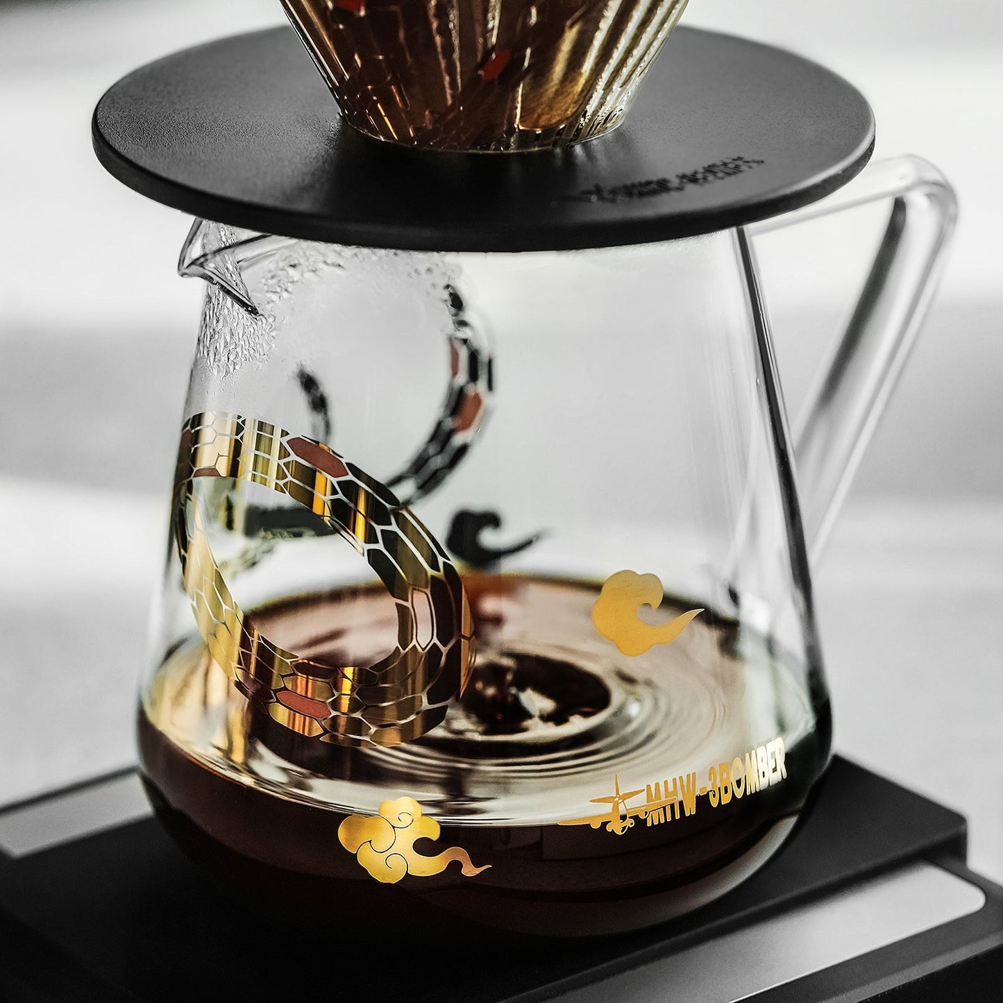 MHW-3BOMBER ELF COFFEE SERVER - SERPENT COLLECTION
