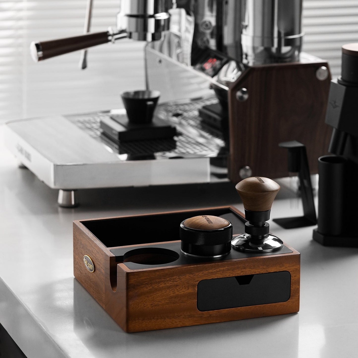 MHW-3BOMBER ESPRESSO KNOCK BOX \ ORGANISER