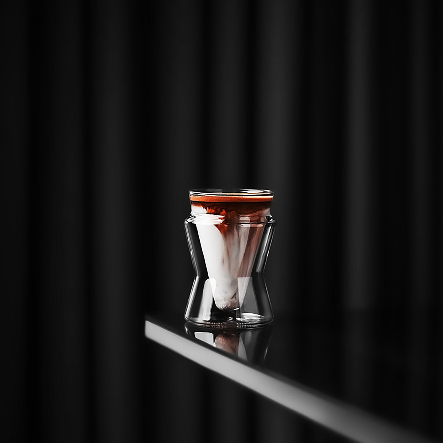 MHW-3BOMBER DW SERIES GLASS CUP TRANSPARENT