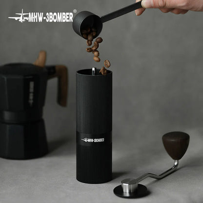 MHW-3Bomber - RACING M1 MANUAL COFFEE GRINDER TITANIUM PLATING BURR