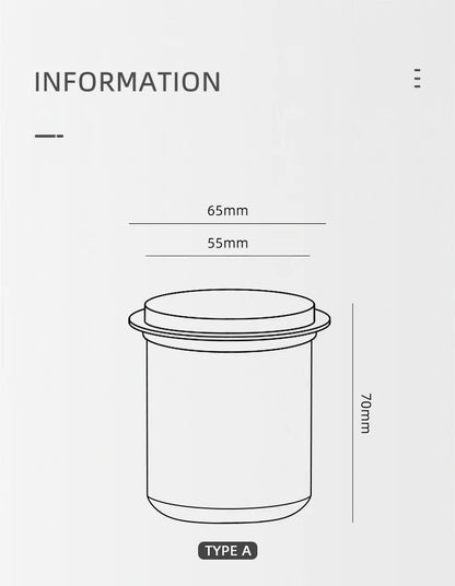 MHW-3BOMBER 58MM COFFEE DOSING CUP 150ML