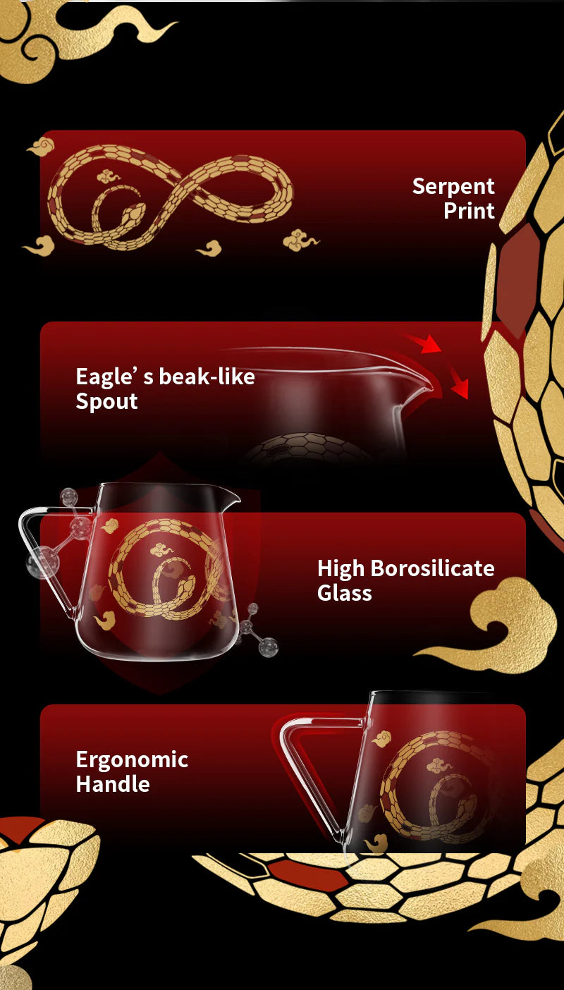 MHW-3BOMBER ELF COFFEE SERVER - SERPENT COLLECTION