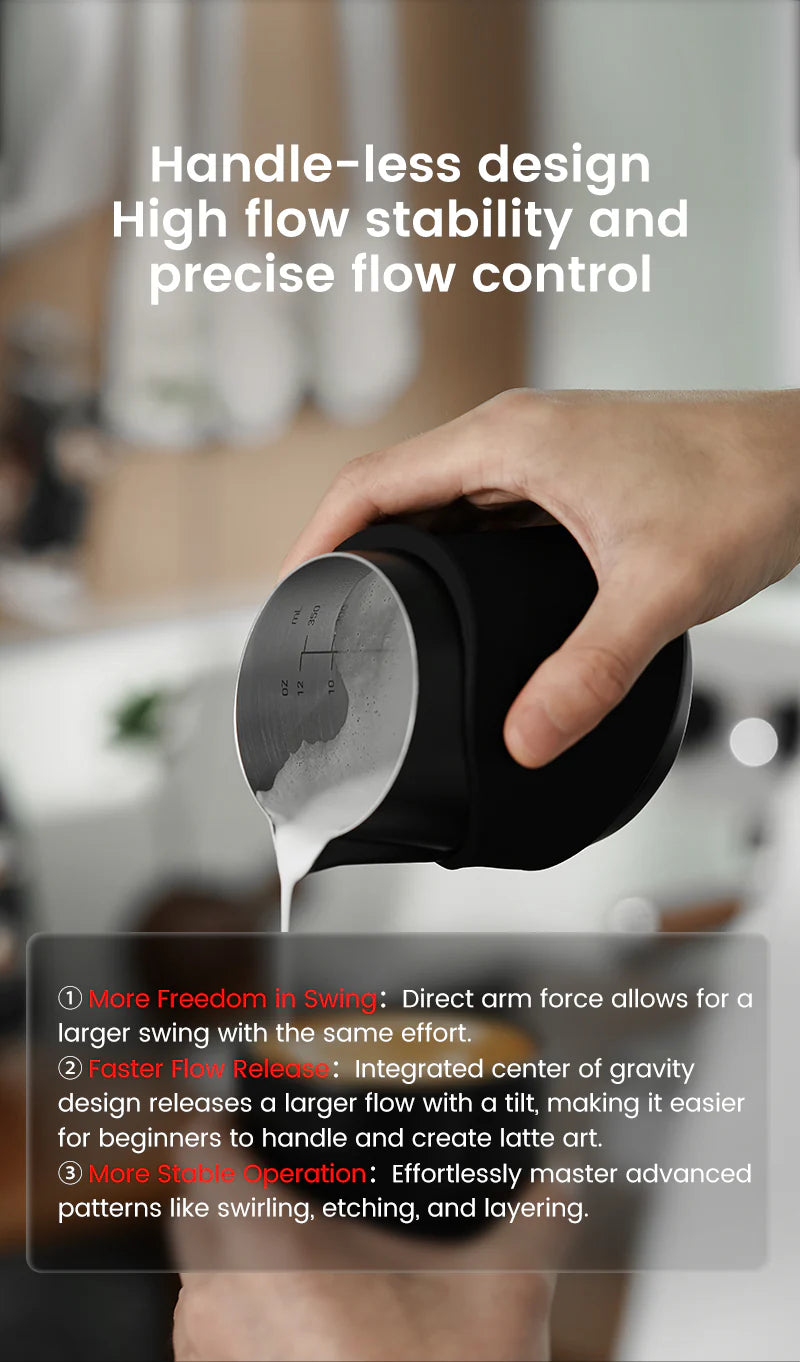 MHW-3BOMBER GT MILK PITCHER HANDLE-LESS