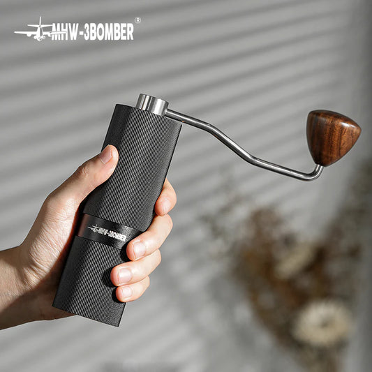 MHW-3Bomber - RACING M1 MANUAL COFFEE GRINDER TITANIUM PLATING BURR