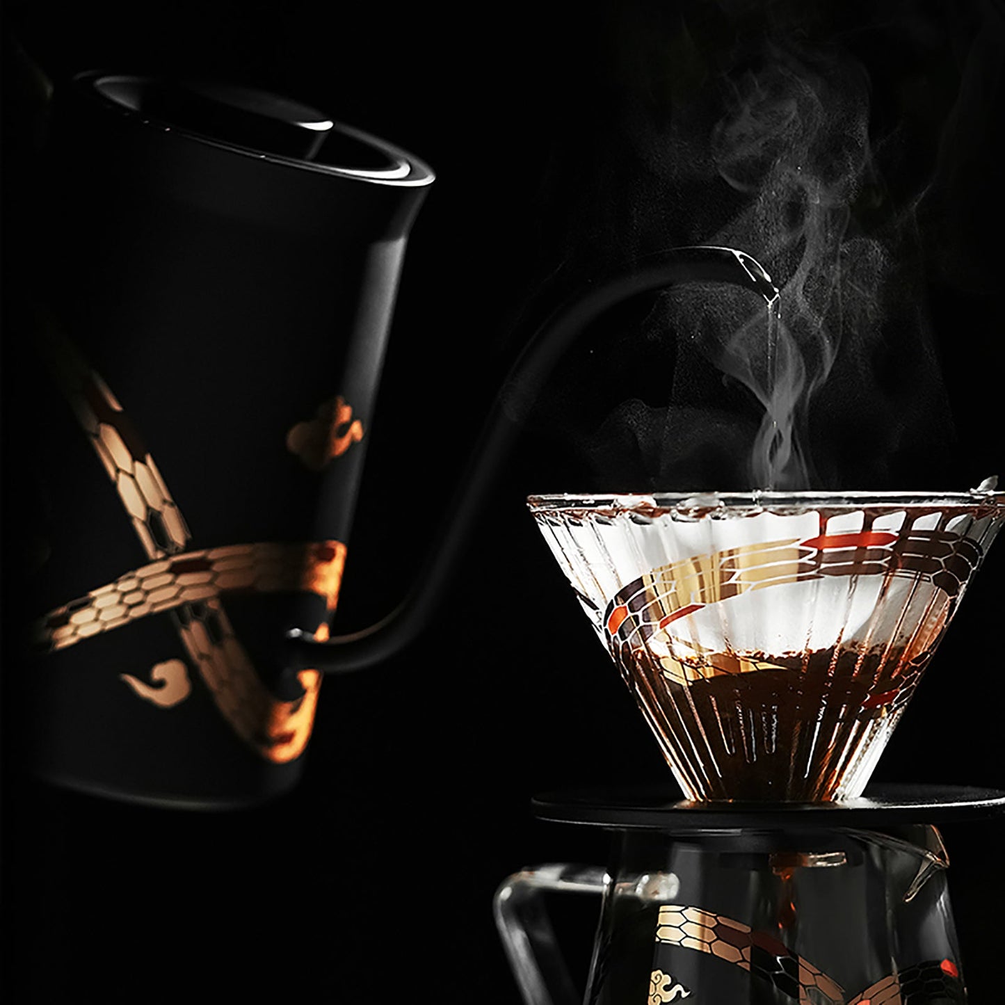 MHW-3BOMBER SERPENT COLLECTION POUR OVER COFFEE GIFT BOX