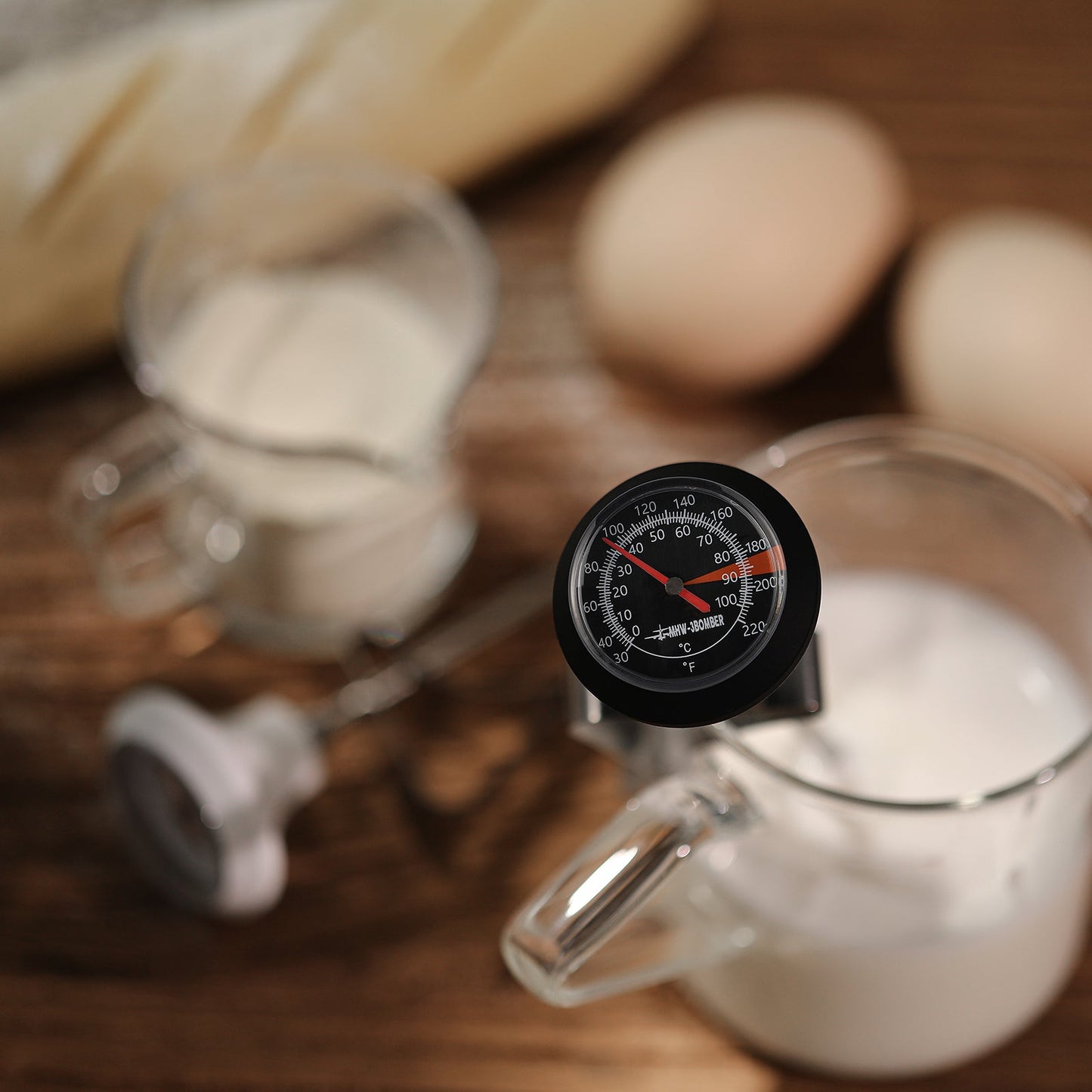 MHW-3BOMBER 0 TO 100℃ DIAL THERMOMETER - BLACK