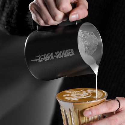 MHW-3BOMBER MILK FROTHING PITCHER 3.0 MATTE BLACK