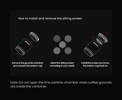 MHW-3BOMBER PRECISION R3 PRO MANUAL COFFEE GRINDER