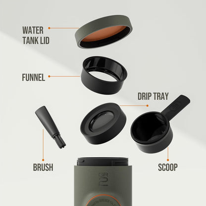 Wacaco Minipresso GR2 Portable Espresso Maker