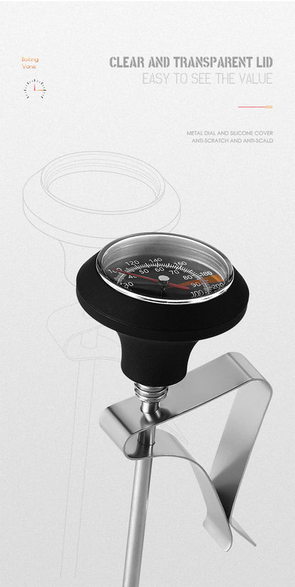 MHW-3BOMBER 0 TO 100℃ DIAL THERMOMETER - BLACK