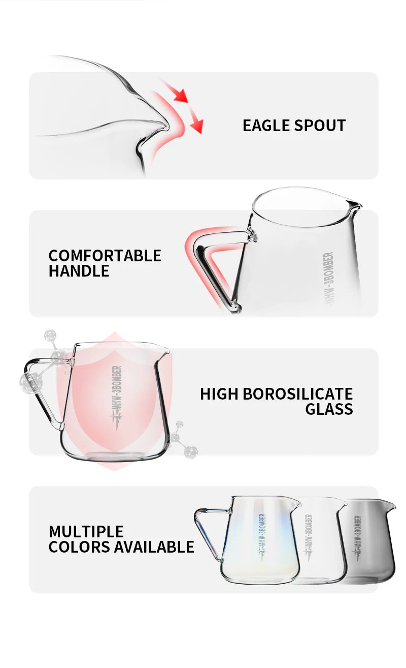 MHW-3BOMBER ELF COFFEE SERVER - TRANSPARENT