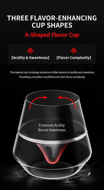 MHW-3BOMBER DW SERIES GLASS CUP TRANSPARENT