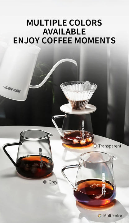 MHW-3BOMBER ELF COFFEE SERVER - TRANSPARENT