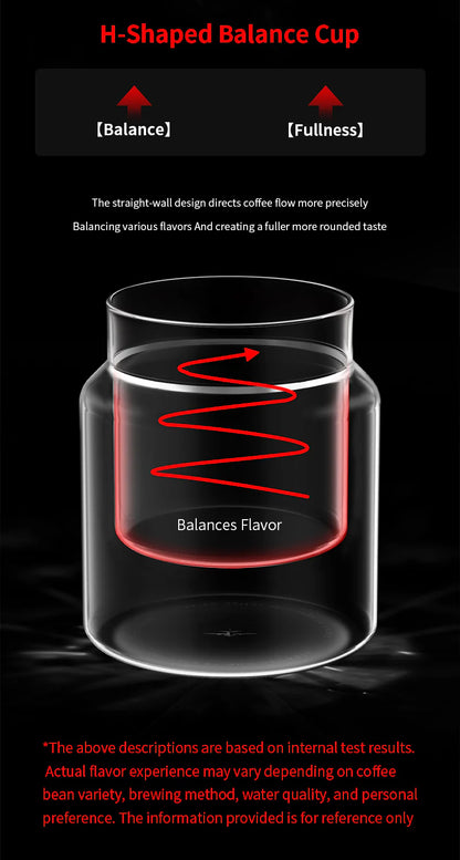 MHW-3BOMBER DW SERIES GLASS CUP TRANSPARENT
