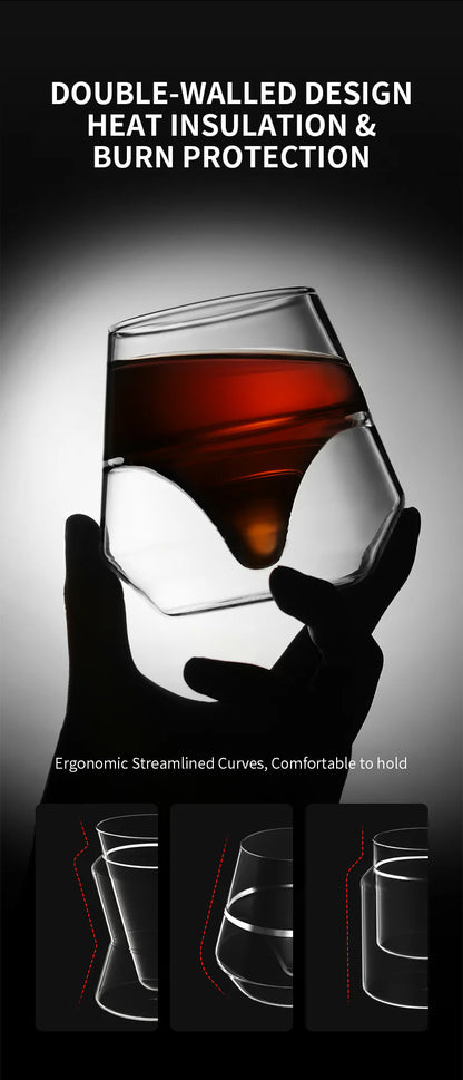 MHW-3BOMBER DW SERIES GLASS CUP TRANSPARENT