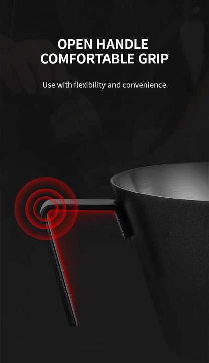 MHW-3BOMBER ESPRESSO STAINLESS STEEL MEASURING CUP SINGLE SPOUT - 100ml