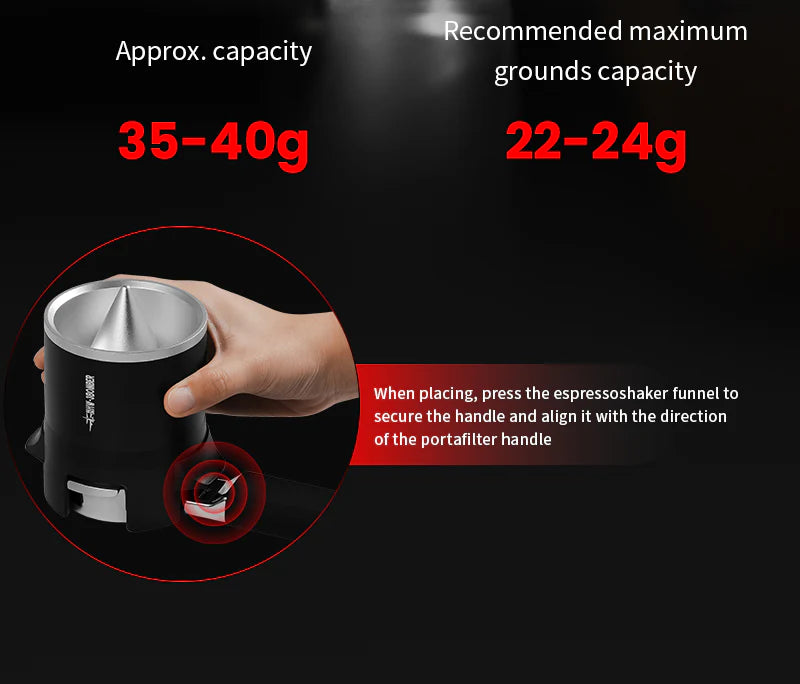 MHW-3BOMBER SE PRO - ESPRESSO SHAKER FUNNEL - UNIVERSAL 58mm
