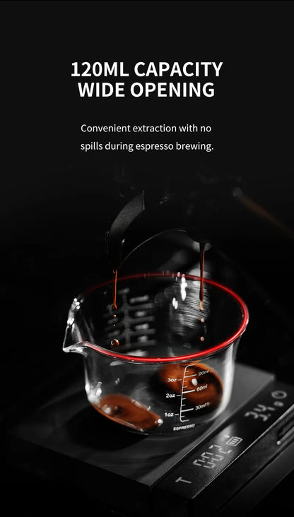 MHW-3BOMBER GLASS MEASURING CUP TRANSPARENT 120ML