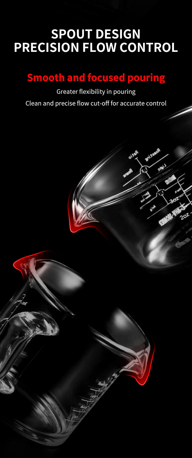 MHW-3BOMBER GLASS MEASURING CUP TRANSPARENT 120ML