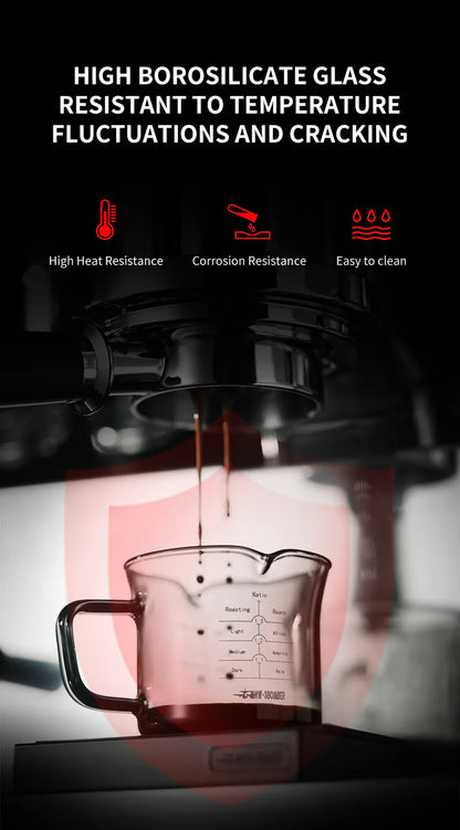 MHW-3BOMBER GLASS MEASURING CUP TRANSPARENT 120ML