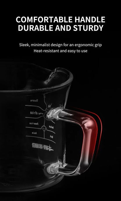 MHW-3BOMBER GLASS MEASURING CUP TRANSPARENT 120ML