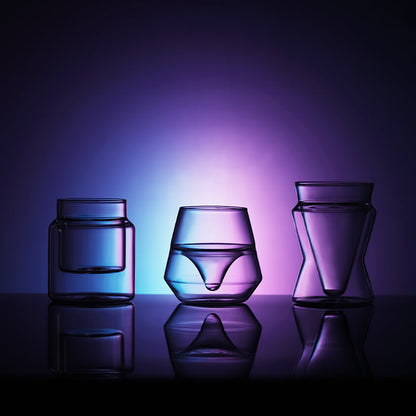 MHW-3BOMBER DW SERIES GLASS CUP TRANSPARENT