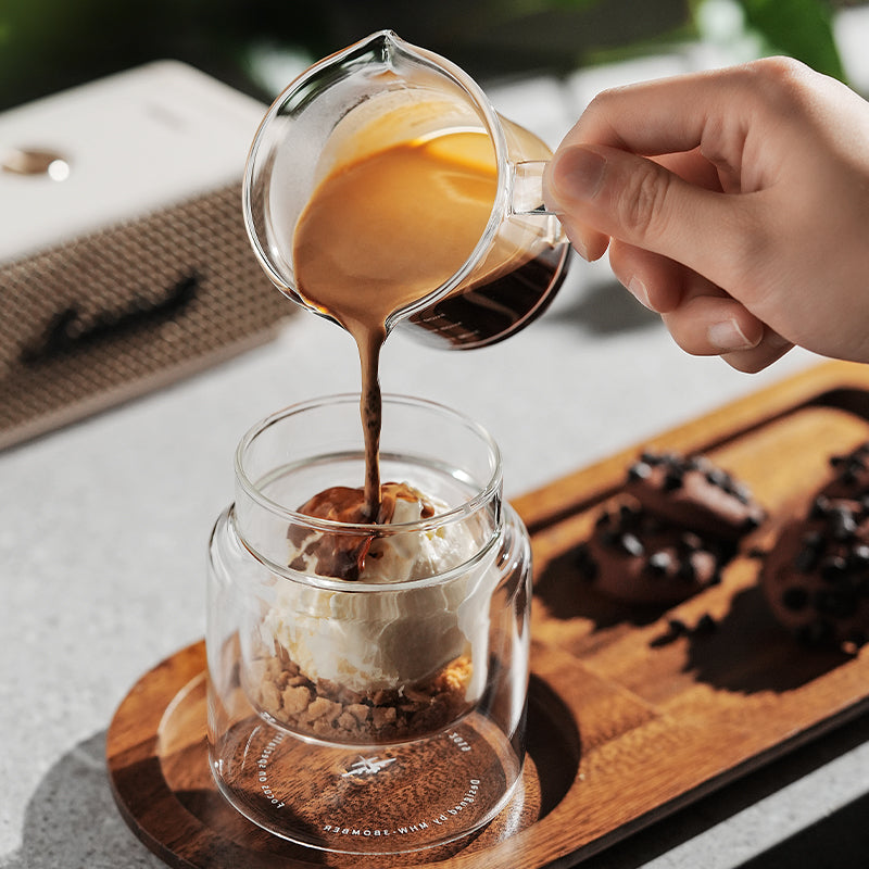 MHW-3BOMBER DW SERIES GLASS CUP TRANSPARENT