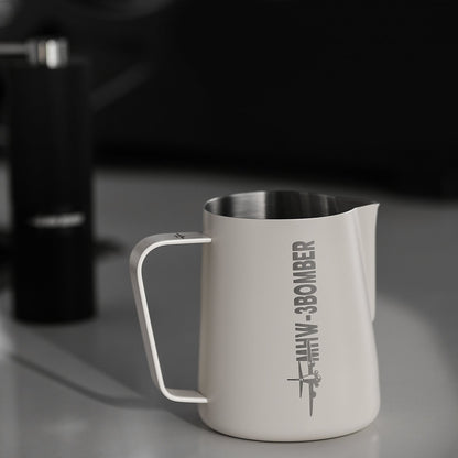 MHW-3BOMBER MILK FROTHING PITCHER 3.0 WHITE