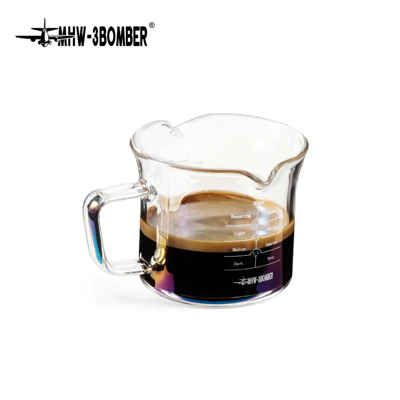 MHW-3BOMBER GLASS MEASURING CUP TRANSPARENT 120ML