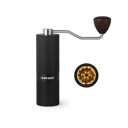 MHW-3Bomber - RACING M1 MANUAL COFFEE GRINDER TITANIUM PLATING BURR