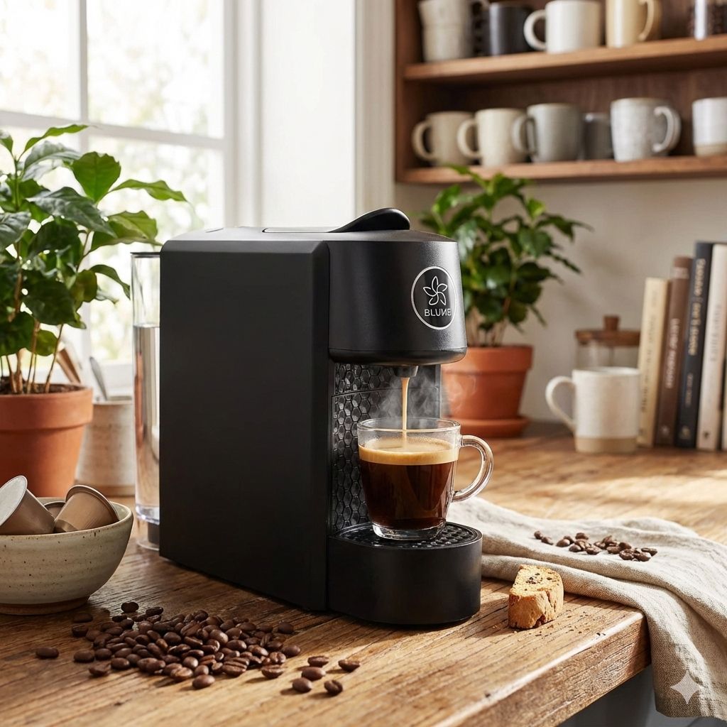 Blume Duet Capsule Machine & Kettle